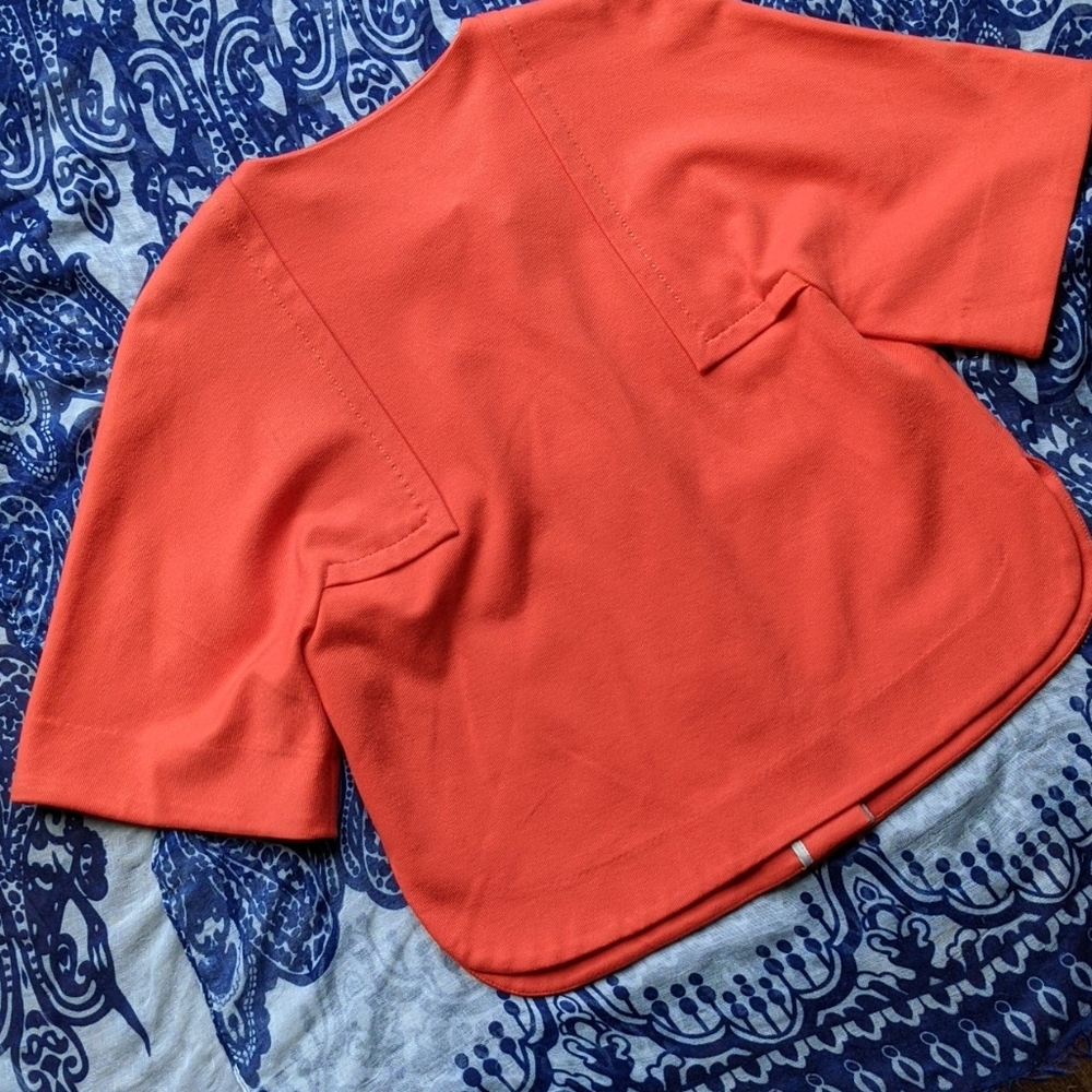 Chico's Garibaldi Twill Ponte 3/4 Jacket - Small - Picture 6 of 10